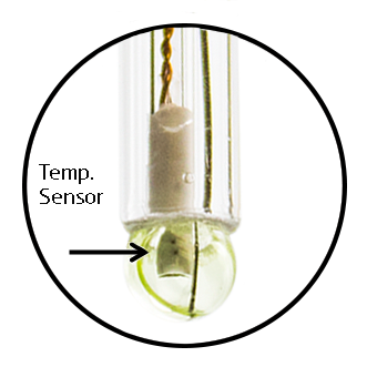 built-in temperature sensor